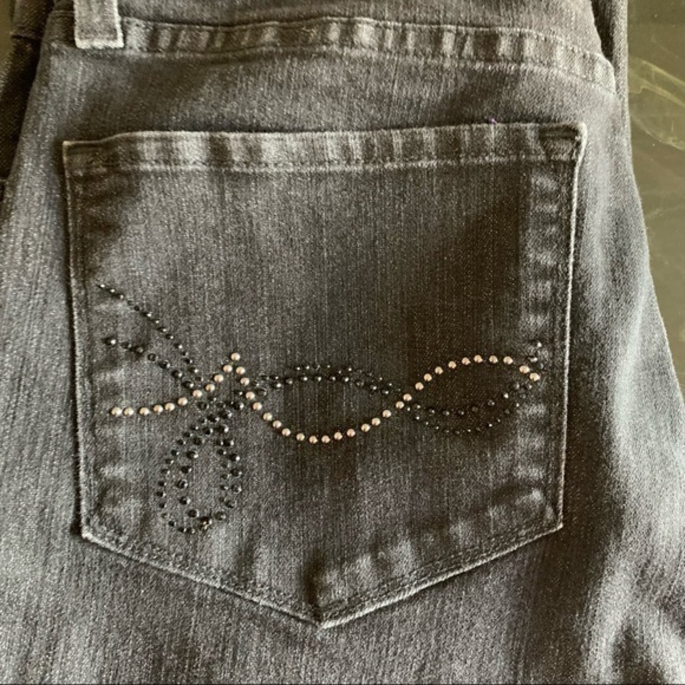 NYDJ Crop Black Jeans - Picture 4 of 7